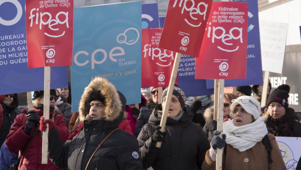 Représentantes ADIM-Montréal Manifestation