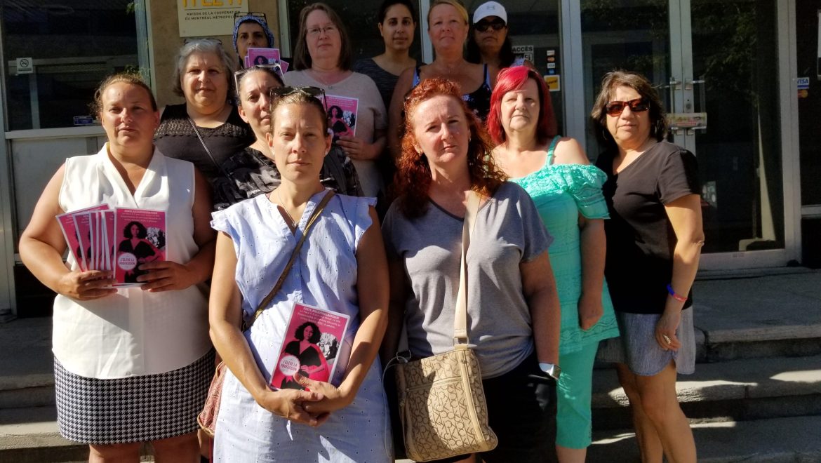 Action de tractage devant La Place 0-5